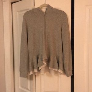 Grey INC peplum zip up